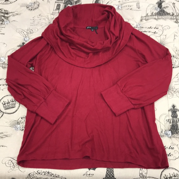 GIBSONLOOK Gibson Cozy Fleece Convertible Neck Sweatshirt - Picture 4 of 7